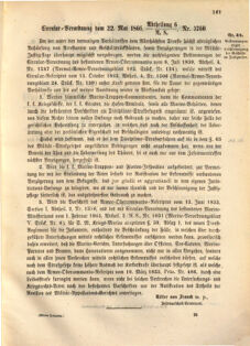 Kaiserlich-königliches Marine-Normal-Verordnungsblatt 18660617 Seite: 1