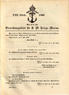 Kaiserlich-königliches Marine-Normal-Verordnungsblatt 18660710 Seite: 13