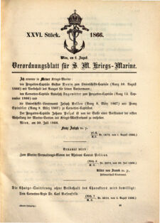 Kaiserlich-königliches Marine-Normal-Verordnungsblatt 18660818 Seite: 11