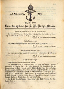 Kaiserlich-königliches Marine-Normal-Verordnungsblatt 18661003 Seite: 13