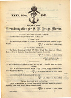 Kaiserlich-königliches Marine-Normal-Verordnungsblatt 18661108 Seite: 15