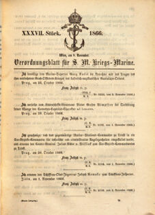 Kaiserlich-königliches Marine-Normal-Verordnungsblatt 18661122 Seite: 3