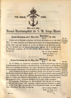 Kaiserlich-königliches Marine-Normal-Verordnungsblatt 18670320 Seite: 3