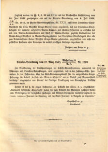 Kaiserlich-königliches Marine-Normal-Verordnungsblatt 18680120 Seite: 3