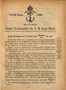 Kaiserlich-königliches Marine-Normal-Verordnungsblatt 18690923 Seite: 37