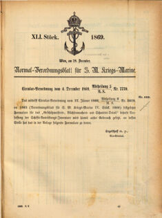 Kaiserlich-königliches Marine-Normal-Verordnungsblatt 18691220 Seite: 3