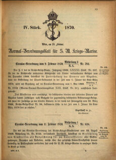 Kaiserlich-königliches Marine-Normal-Verordnungsblatt 18700228 Seite: 3