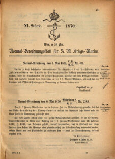 Kaiserlich-königliches Marine-Normal-Verordnungsblatt 18700520 Seite: 3