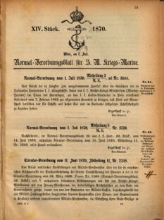 Kaiserlich-königliches Marine-Normal-Verordnungsblatt 18700707 Seite: 5