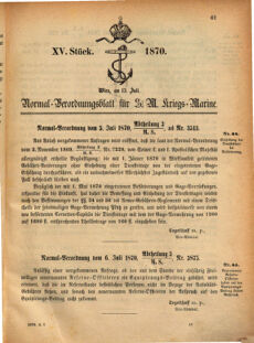 Kaiserlich-königliches Marine-Normal-Verordnungsblatt 18700713 Seite: 5