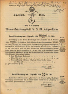 Kaiserlich-königliches Marine-Normal-Verordnungsblatt 18700920 Seite: 7