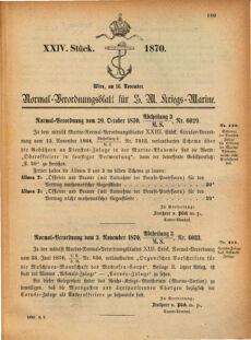 Kaiserlich-königliches Marine-Normal-Verordnungsblatt 18701116 Seite: 5