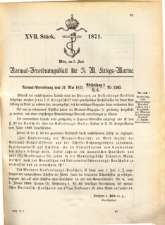 Kaiserlich-königliches Marine-Normal-Verordnungsblatt