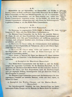 Kaiserlich-königliches Marine-Normal-Verordnungsblatt 18710828 Seite: 19