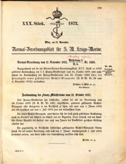 Kaiserlich-königliches Marine-Normal-Verordnungsblatt 18721118 Seite: 3