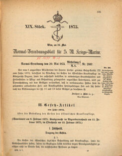 Kaiserlich-königliches Marine-Normal-Verordnungsblatt 18750520 Seite: 7