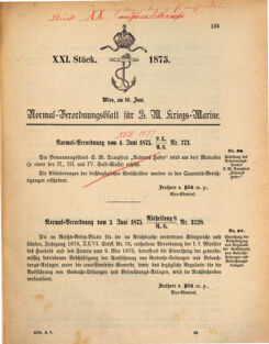 Kaiserlich-königliches Marine-Normal-Verordnungsblatt 18750526 Seite: 5