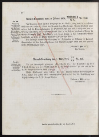 Kaiserlich-königliches Marine-Normal-Verordnungsblatt 18760302 Seite: 2