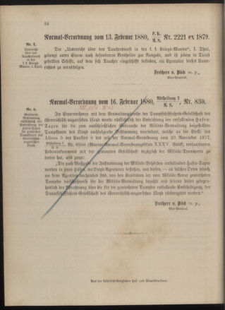 Kaiserlich-königliches Marine-Normal-Verordnungsblatt 18800218 Seite: 2