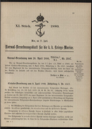 Kaiserlich-königliches Marine-Normal-Verordnungsblatt