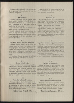 Verordnungsblatt der k.u.k. Militärverwaltung in Montenegro 19160519 Seite: 15