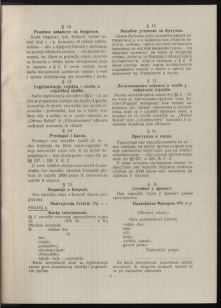 Verordnungsblatt der k.u.k. Militärverwaltung in Montenegro 19160519 Seite: 19