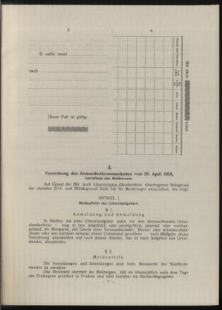 Verordnungsblatt der k.u.k. Militärverwaltung in Montenegro 19160519 Seite: 7