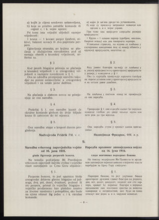 Verordnungsblatt der k.u.k. Militärverwaltung in Montenegro 19160627 Seite: 16