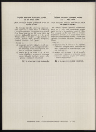 Verordnungsblatt der k.u.k. Militärverwaltung in Montenegro 19160627 Seite: 18