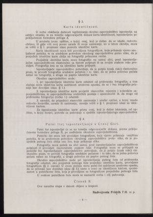 Verordnungsblatt der k.u.k. Militärverwaltung in Montenegro 19161112 Seite: 30