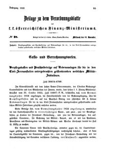 Verordnungsblatt für den Dienstbereich des K.K. Finanzministeriums für die im Reichsrate vertretenen Königreiche und Länder