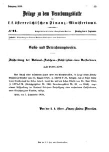 Verordnungsblatt für den Dienstbereich des K.K. Finanzministeriums für die im Reichsrate vertretenen Königreiche und Länder