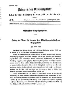 Verordnungsblatt für den Dienstbereich des K.K. Finanzministeriums für die im Reichsrate vertretenen Königreiche und Länder