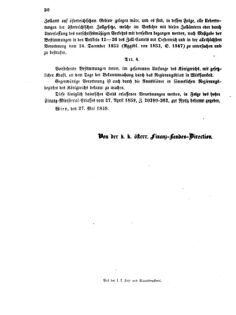 Verordnungsblatt für den Dienstbereich des K.K. Finanzministeriums für die im Reichsrate vertretenen Königreiche und Länder 18590603 Seite: 10