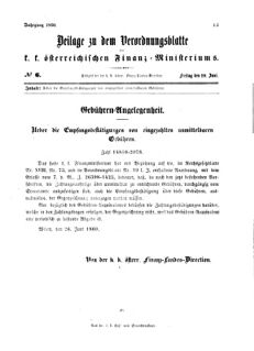 Verordnungsblatt für den Dienstbereich des K.K. Finanzministeriums für die im Reichsrate vertretenen Königreiche und Länder 18600629 Seite: 5