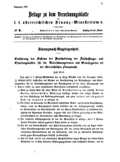 Verordnungsblatt für den Dienstbereich des K.K. Finanzministeriums für die im Reichsrate vertretenen Königreiche und Länder