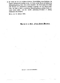 Verordnungsblatt für den Dienstbereich des K.K. Finanzministeriums für die im Reichsrate vertretenen Königreiche und Länder 18630220 Seite: 2