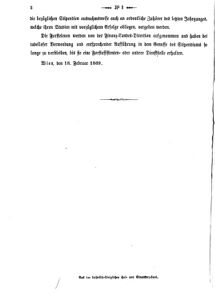 Verordnungsblatt für den Dienstbereich des K.K. Finanzministeriums für die im Reichsrate vertretenen Königreiche und Länder 18690306 Seite: 2