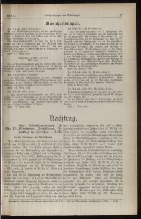 Verordnungsblatt für den Dienstbereich des niederösterreichischen Landesschulrates 19310201 Seite: 11