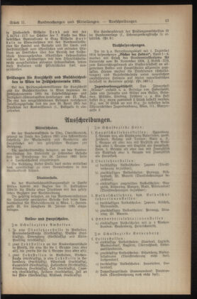 Verordnungsblatt für den Dienstbereich des niederösterreichischen Landesschulrates 19350115 Seite: 9