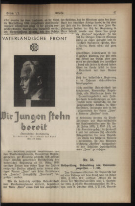 Verordnungsblatt für den Dienstbereich des niederösterreichischen Landesschulrates 19350315 Seite: 3