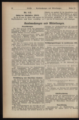 Verordnungsblatt für den Dienstbereich des niederösterreichischen Landesschulrates 19350601 Seite: 4