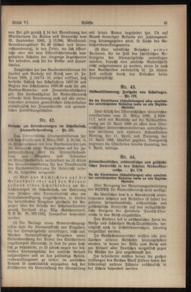 Verordnungsblatt für den Dienstbereich des niederösterreichischen Landesschulrates 19380401 Seite: 5