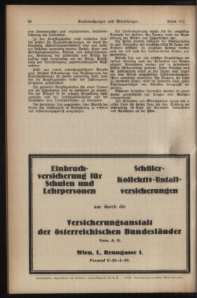 Verordnungsblatt für den Dienstbereich des niederösterreichischen Landesschulrates 19380415 Seite: 10