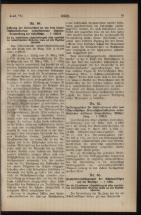 Verordnungsblatt für den Dienstbereich des niederösterreichischen Landesschulrates 19380415 Seite: 7