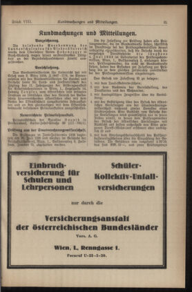 Verordnungsblatt für den Dienstbereich des niederösterreichischen Landesschulrates 19380501 Seite: 3