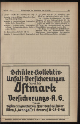 Verordnungsblatt für den Dienstbereich des niederösterreichischen Landesschulrates 19381101 Seite: 11