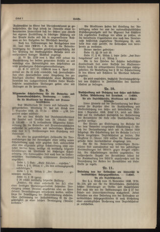 Verordnungsblatt für den Dienstbereich des niederösterreichischen Landesschulrates 19390101 Seite: 5