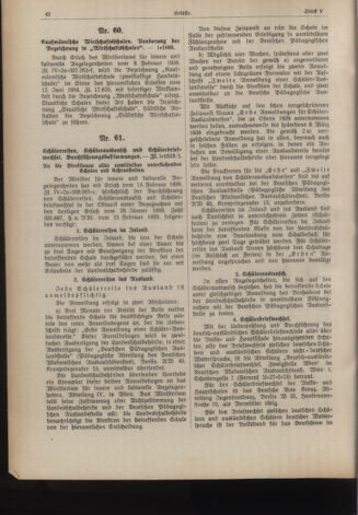 Verordnungsblatt für den Dienstbereich des niederösterreichischen Landesschulrates 19390301 Seite: 6