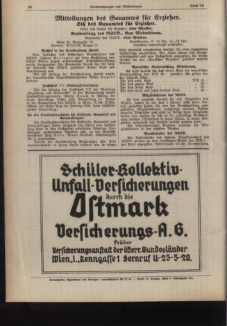 Verordnungsblatt für den Dienstbereich des niederösterreichischen Landesschulrates 19390401 Seite: 8